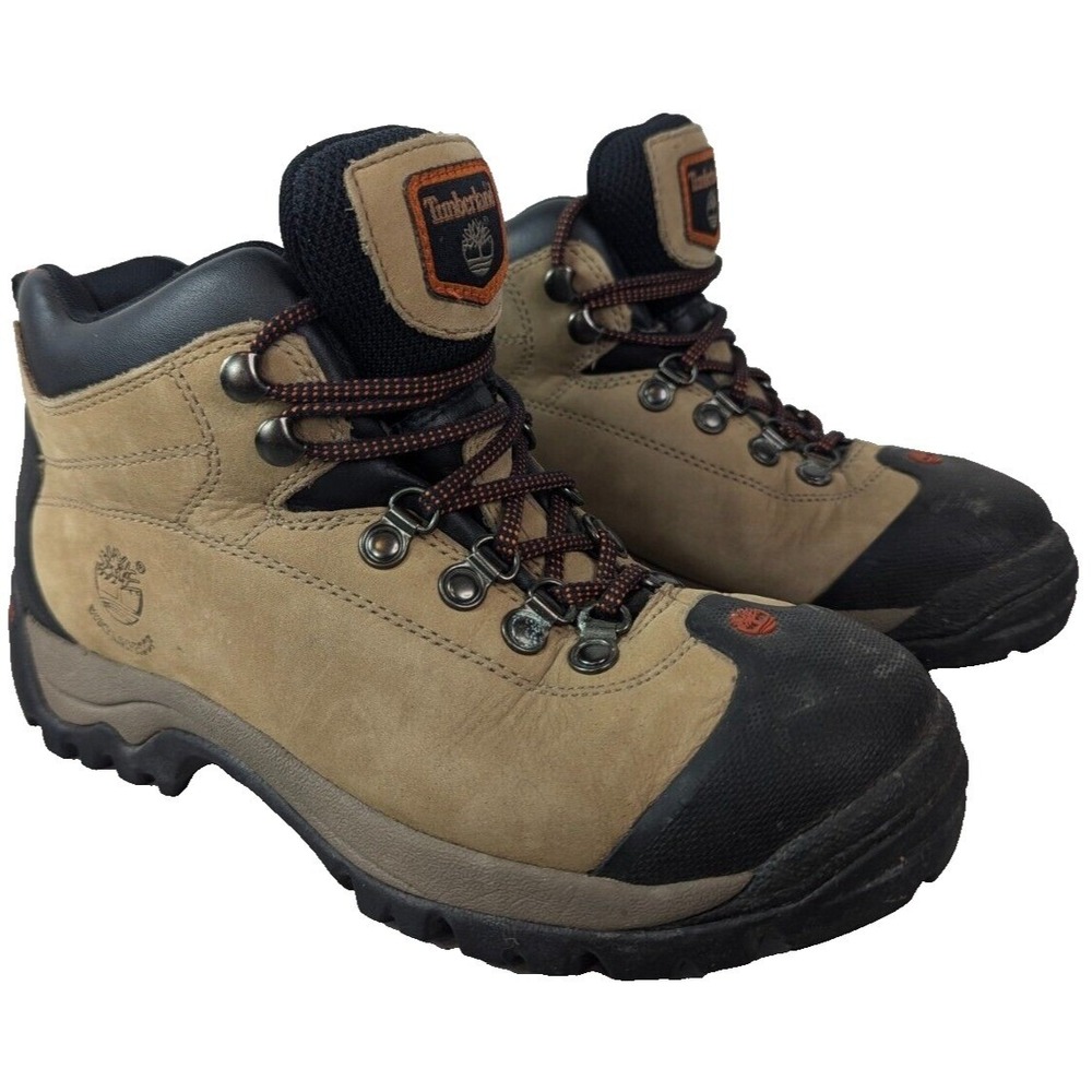 Timberland Boots Womens 7M Brown Leather Waterproof Outdoor Performance Hiking